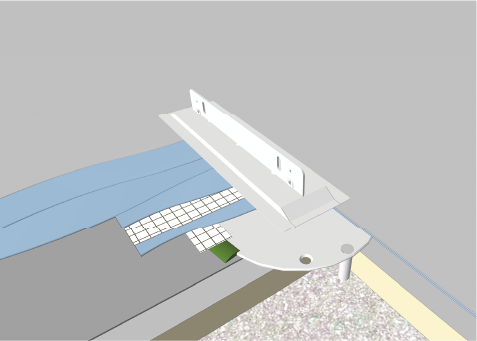 ６. 防水施工イメージ（例：ウレタン塗膜防水・断熱仕様）